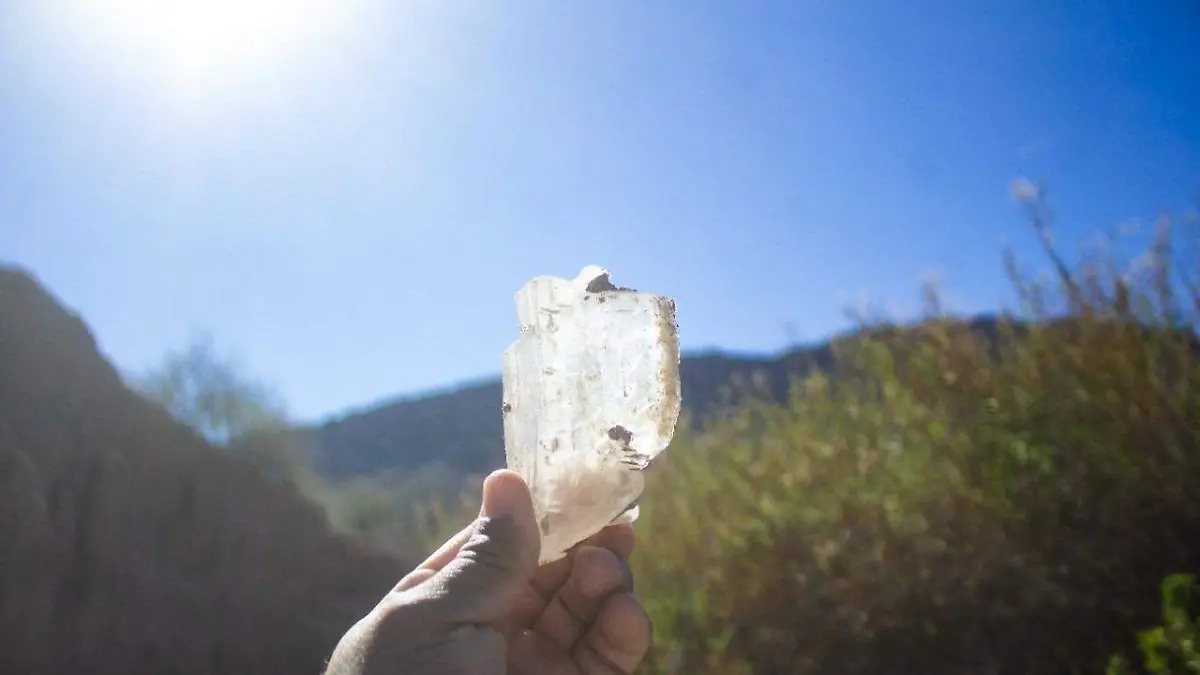 cristal de yeso